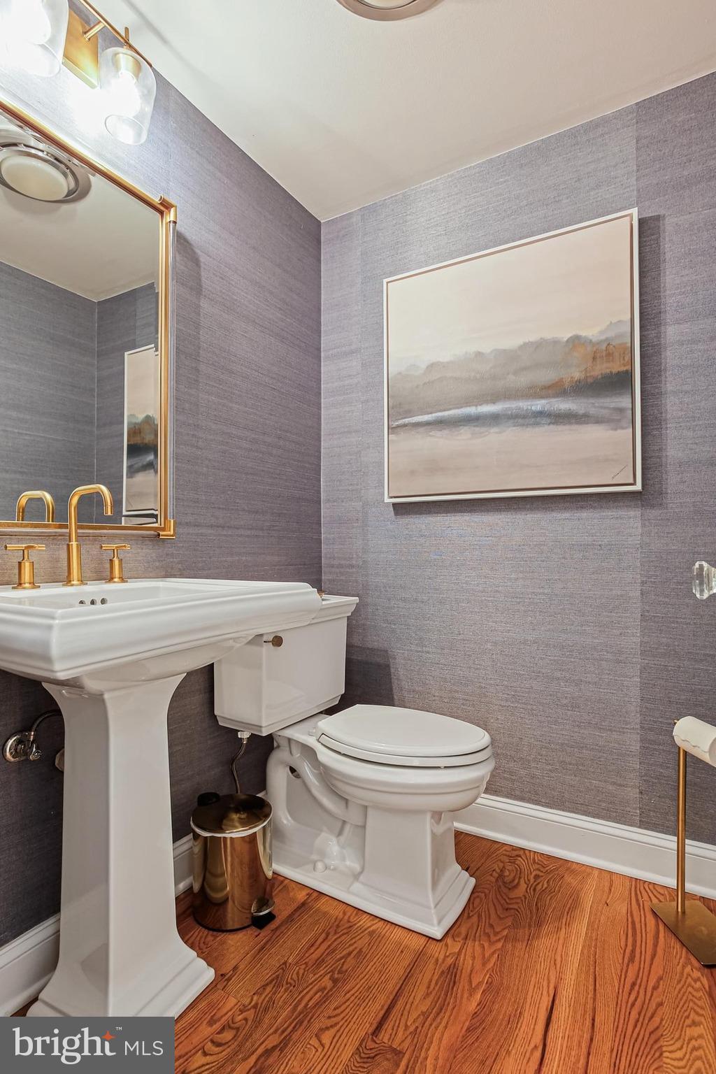 1816 Ruxton Road Baltimore, MD 21204 - Photo 15 of 92 a bathroom with a sink and a toilet