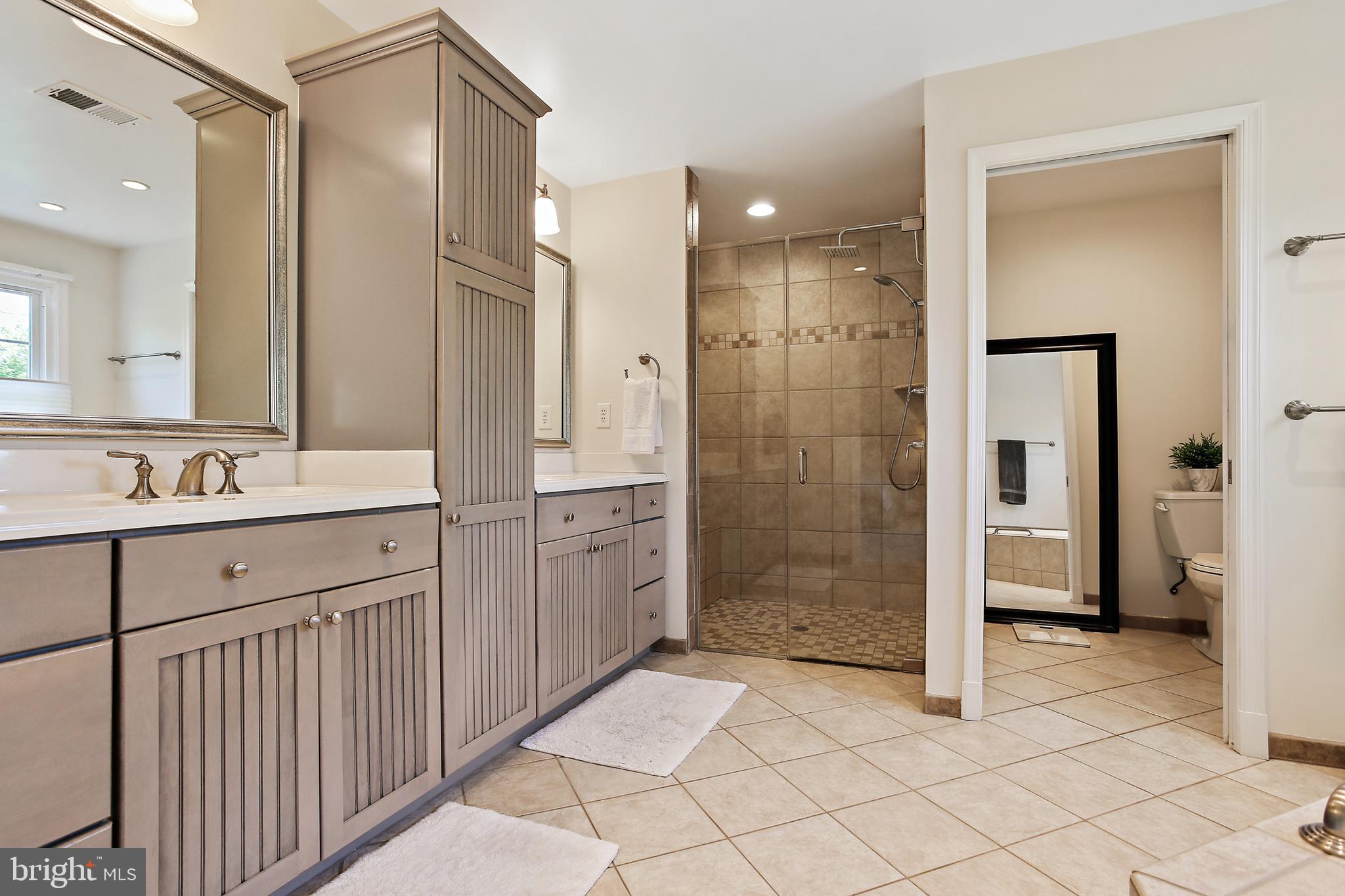 1816 Ruxton Road Baltimore, MD 21204 - Photo 31 of 92 Primary Bath Walk in Shower