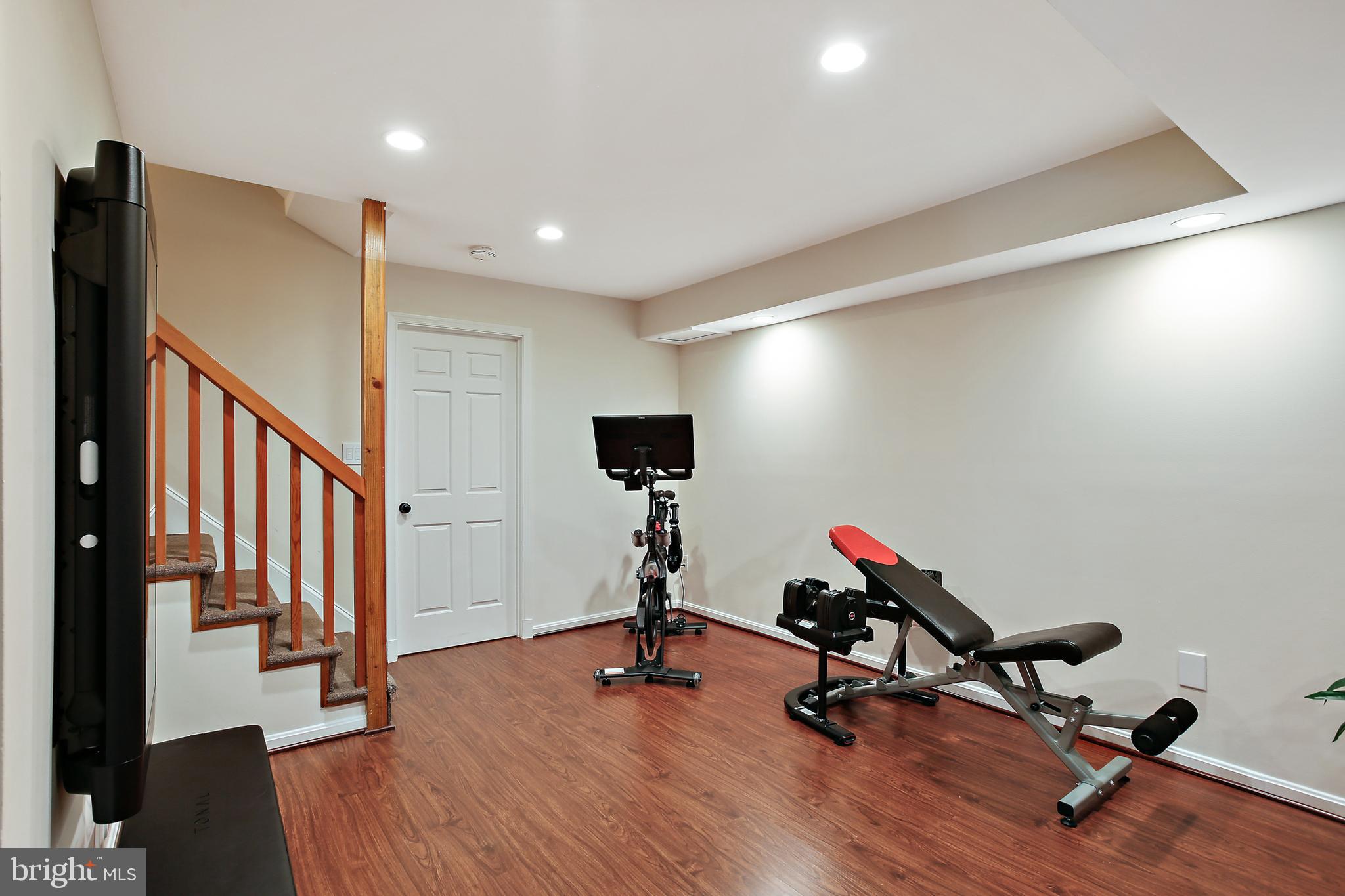 1816 Ruxton Road Baltimore, MD 21204 - Photo 58 of 92 a view of a room with gym equipment