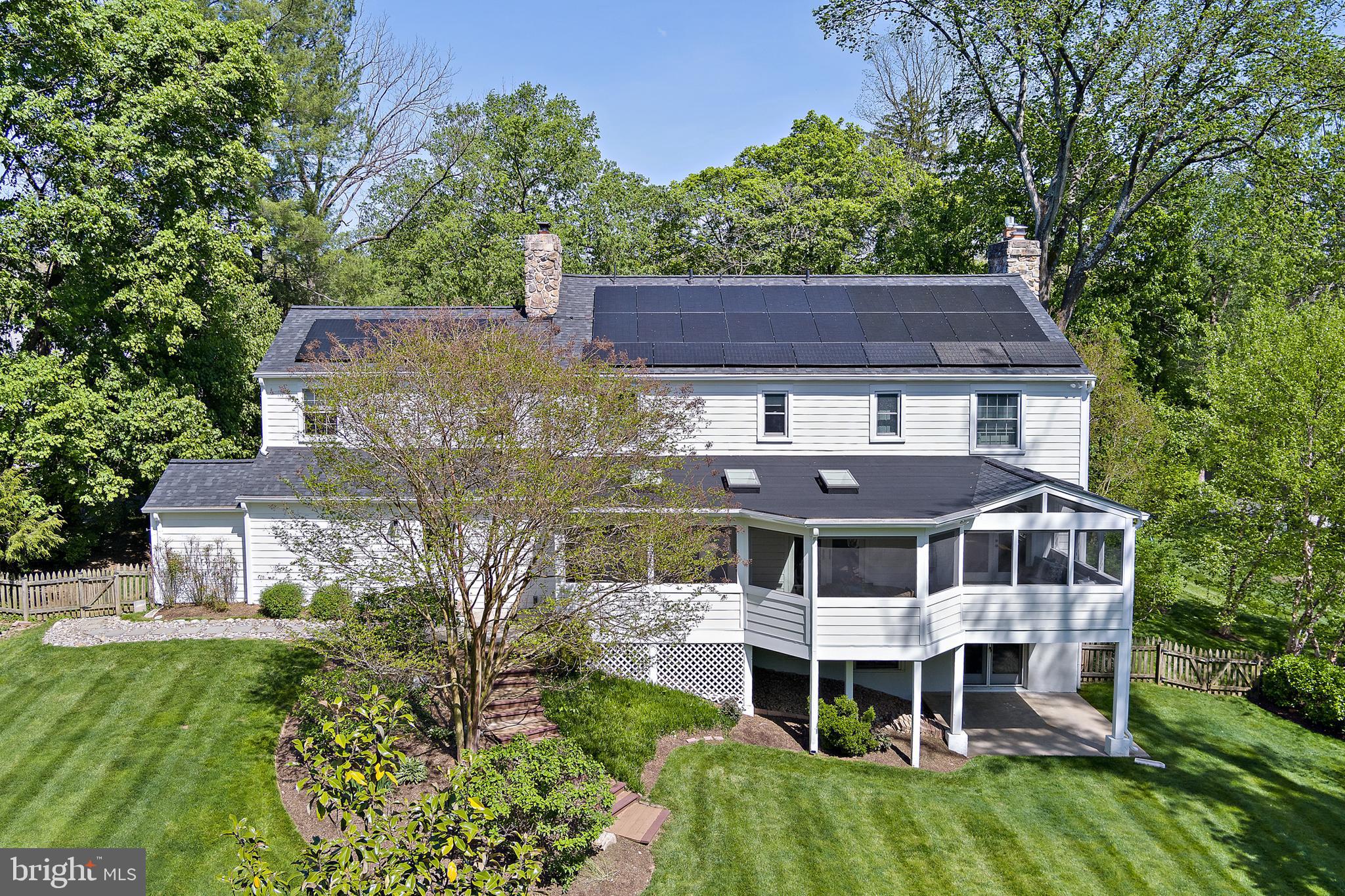 1816 Ruxton Road Baltimore, MD 21204 - Photo 78 of 92 aerial view of a house with a big yard and large trees