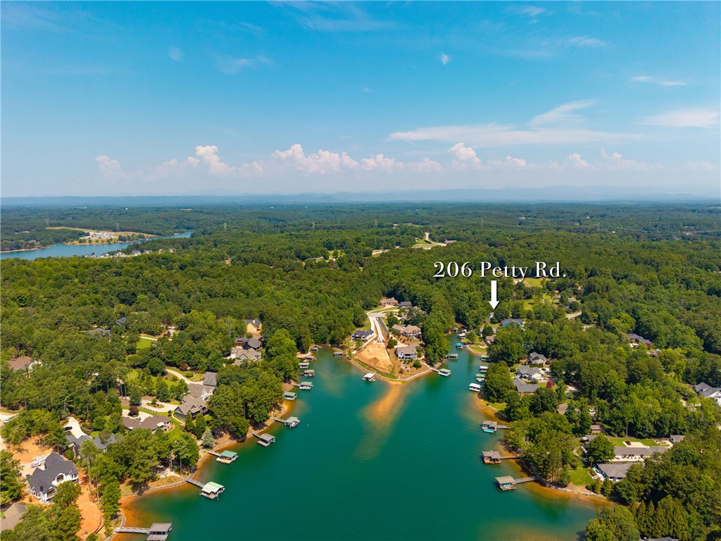 206 Petty Road Seneca, SC 29672 - Photo 44 of 47 Discover waterfront living with a private dock, surrounded by lush woodlands.