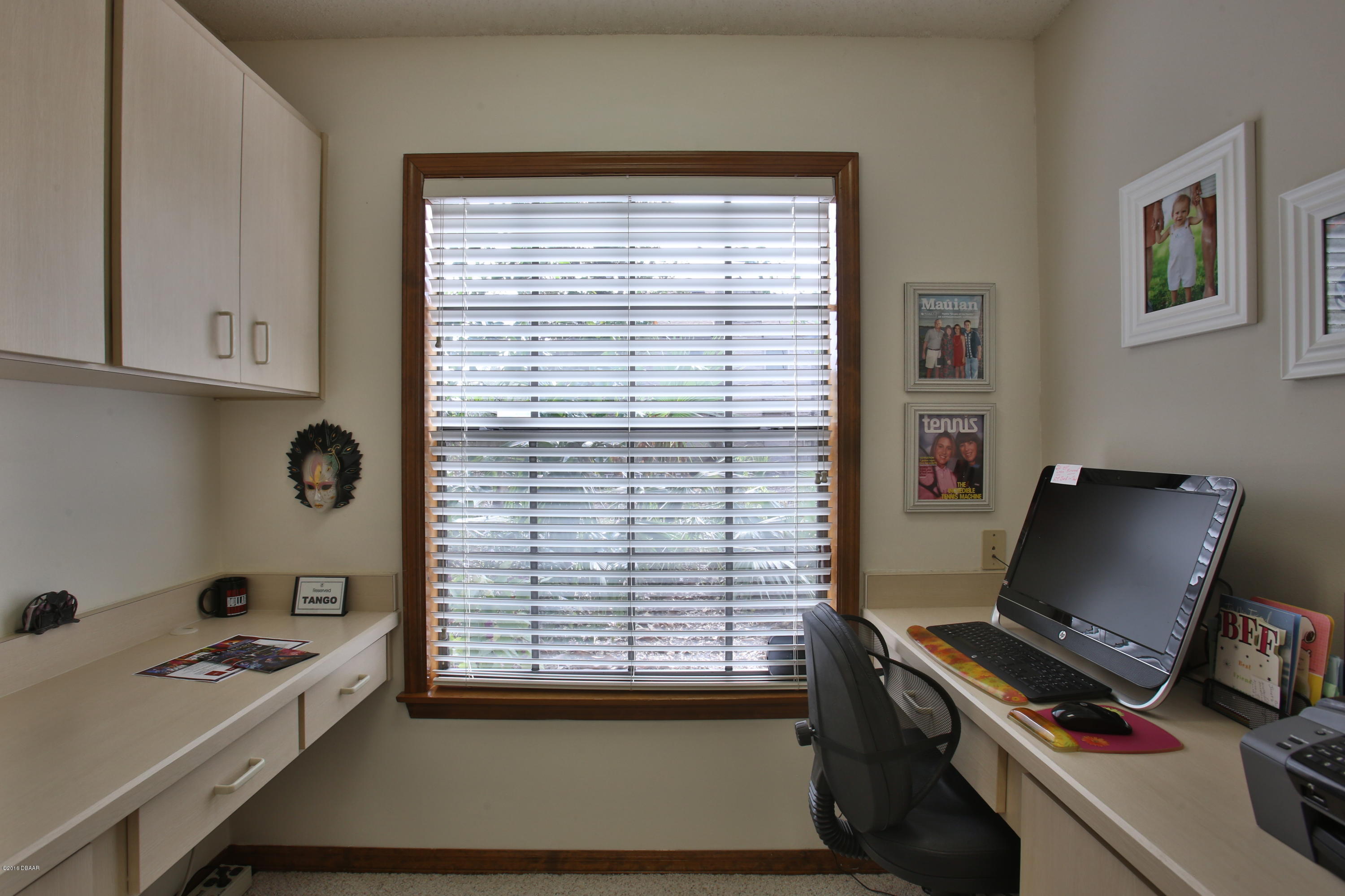 657 Needlerush Road Port Orange, FL 32127 - Photo 16 of 29 Office with Built In Work space