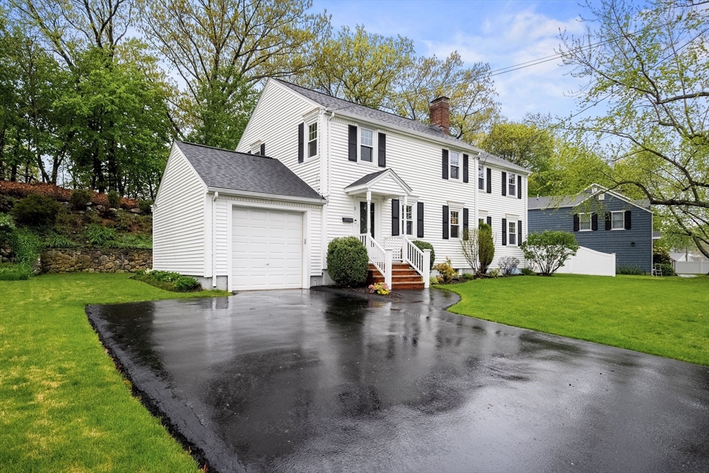 5 Brewster Road Arlington, MA 02478 - Photo 39 of 39 a front view of a house with garden