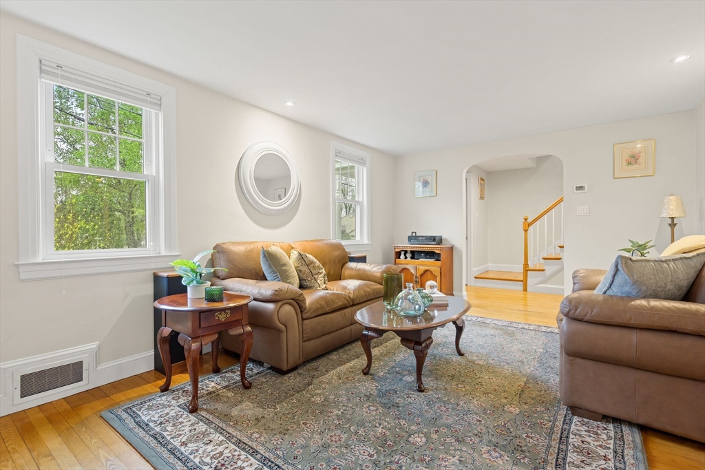 5 Brewster Road Arlington, MA 02478 - Photo 6 of 39 a living room with furniture and a window