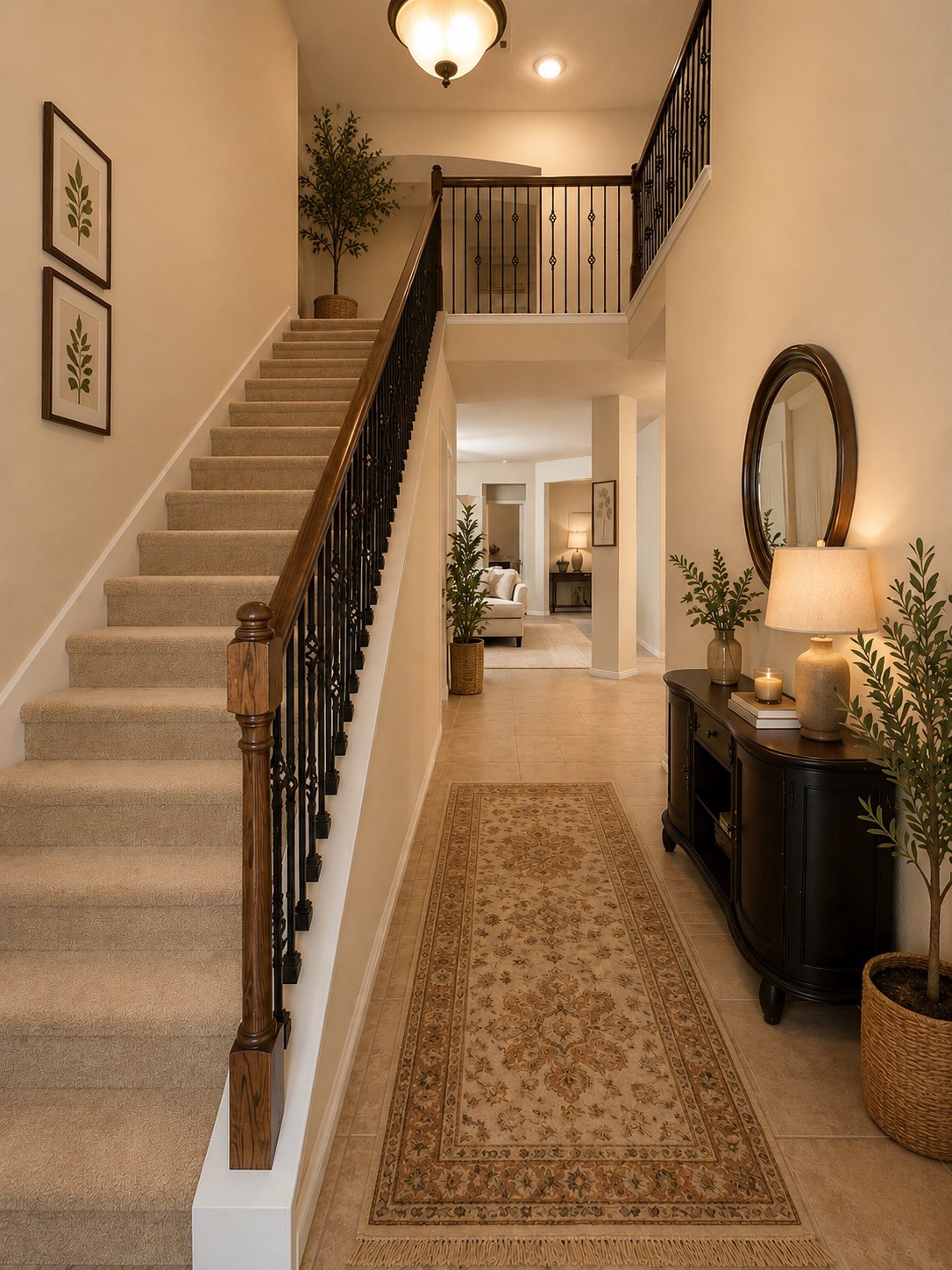 5410 Peppermint Lane Baytown, TX 77521 - Photo 3 of 22 Styled digitally to inspire ideas for creating a warm, inviting entry.