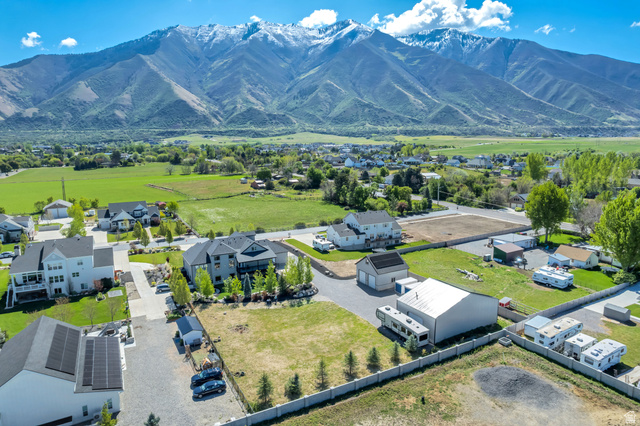 1526 South 500 West Mapleton, UT 84664 - Photo 49 of 54 Aerial perspective of suburban area featuring a mountainous background