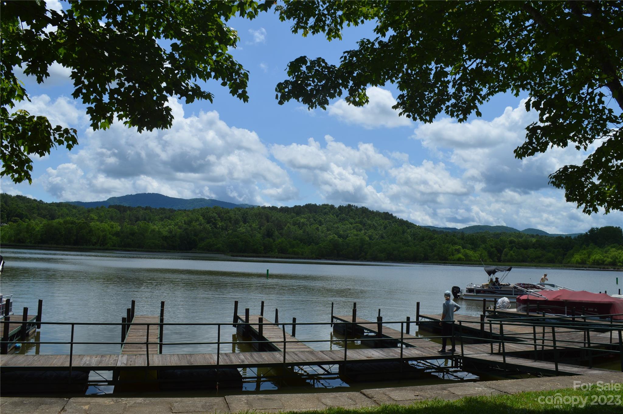 35 Parkway North None Mill Spring, Unit NONE Mill Spring, NC 28756 - Photo 12 of 17 a view of a lake with houses in the back