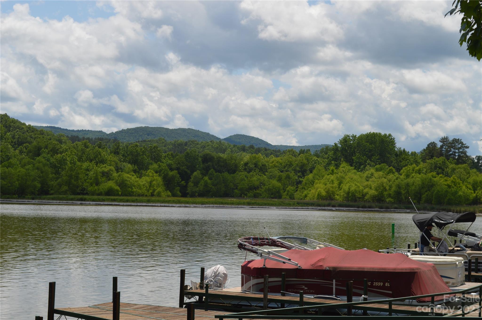 35 Parkway North None Mill Spring, Unit NONE Mill Spring, NC 28756 - Photo 17 of 17 a view of a lake with houses in the back