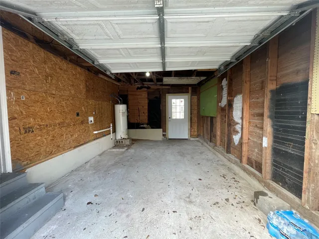 a view of hallway with livingroom