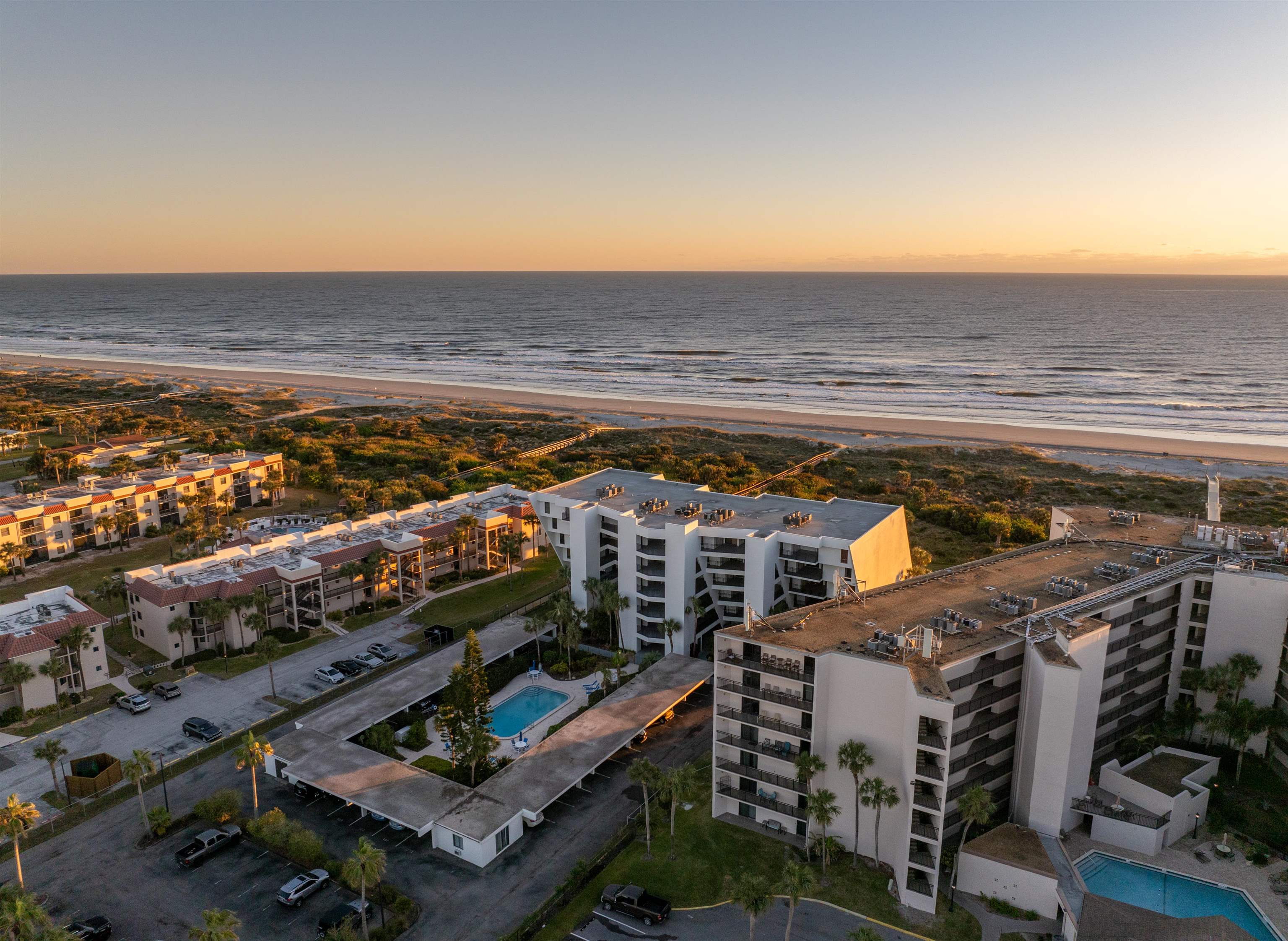 20 Dondanville Road, Unit A302 St. Augustine, FL 32080 - Photo 36 of 43 an aerial view of residential houses with outdoor space