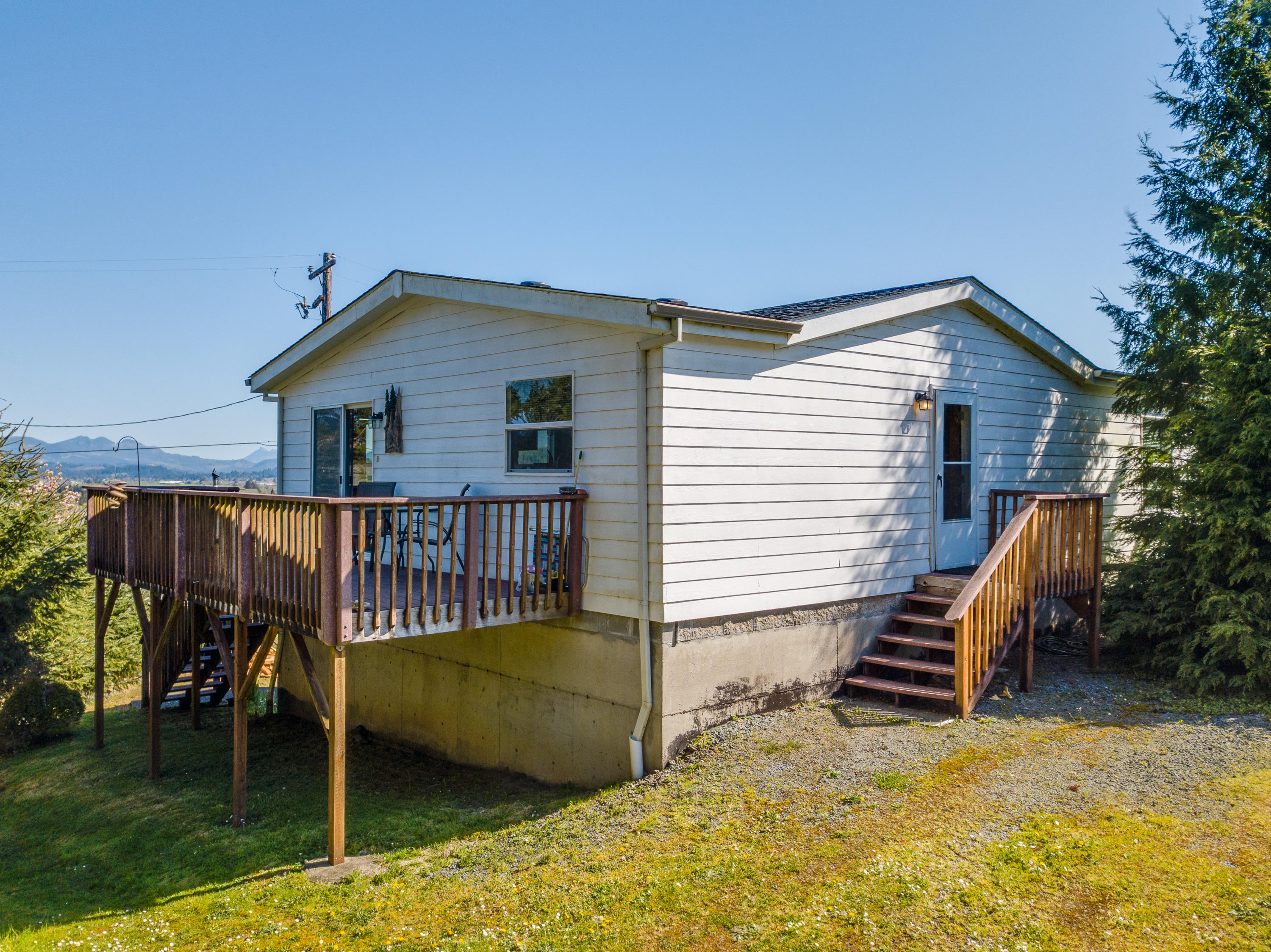 178 South River View Street Wheeler, OR 97147 - Photo 21 of 32 Rear view of house looking North West