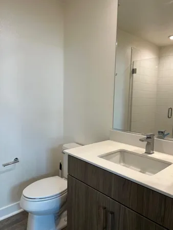 a bathroom with a sink and a toilet