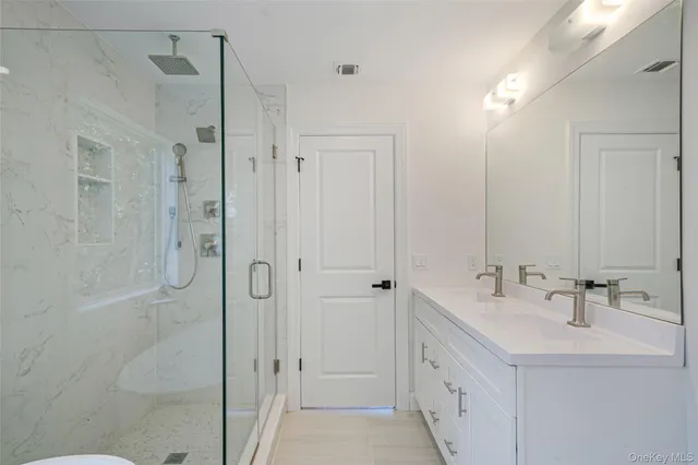 a view of a hallway with window