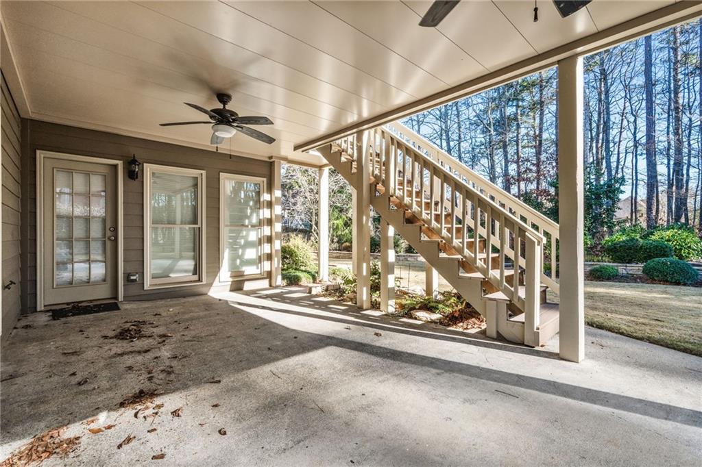 2013 Cockrell Run Northwest Kennesaw, GA 30152 - Photo 57 of 69 a view of an entryway with a floor to ceiling window