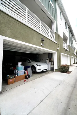 a view of car garage