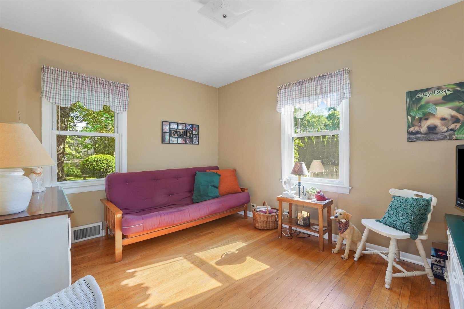 205 East Burlington Street Riverside, IL 60546 - Photo 6 of 19 a living room with furniture and a wooden floor