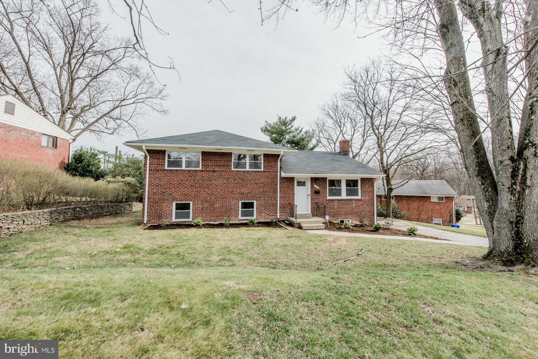 11019 Oakwood Street Silver Spring, MD 20901 - Photo 30 of 30 a view of a house with a yard