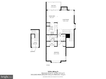 $349,900 | 7602 Lakeside Village Drive, Unit N, Falls Church, VA 22042