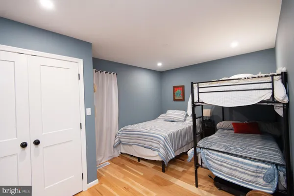 a storage room with washer and dryer
