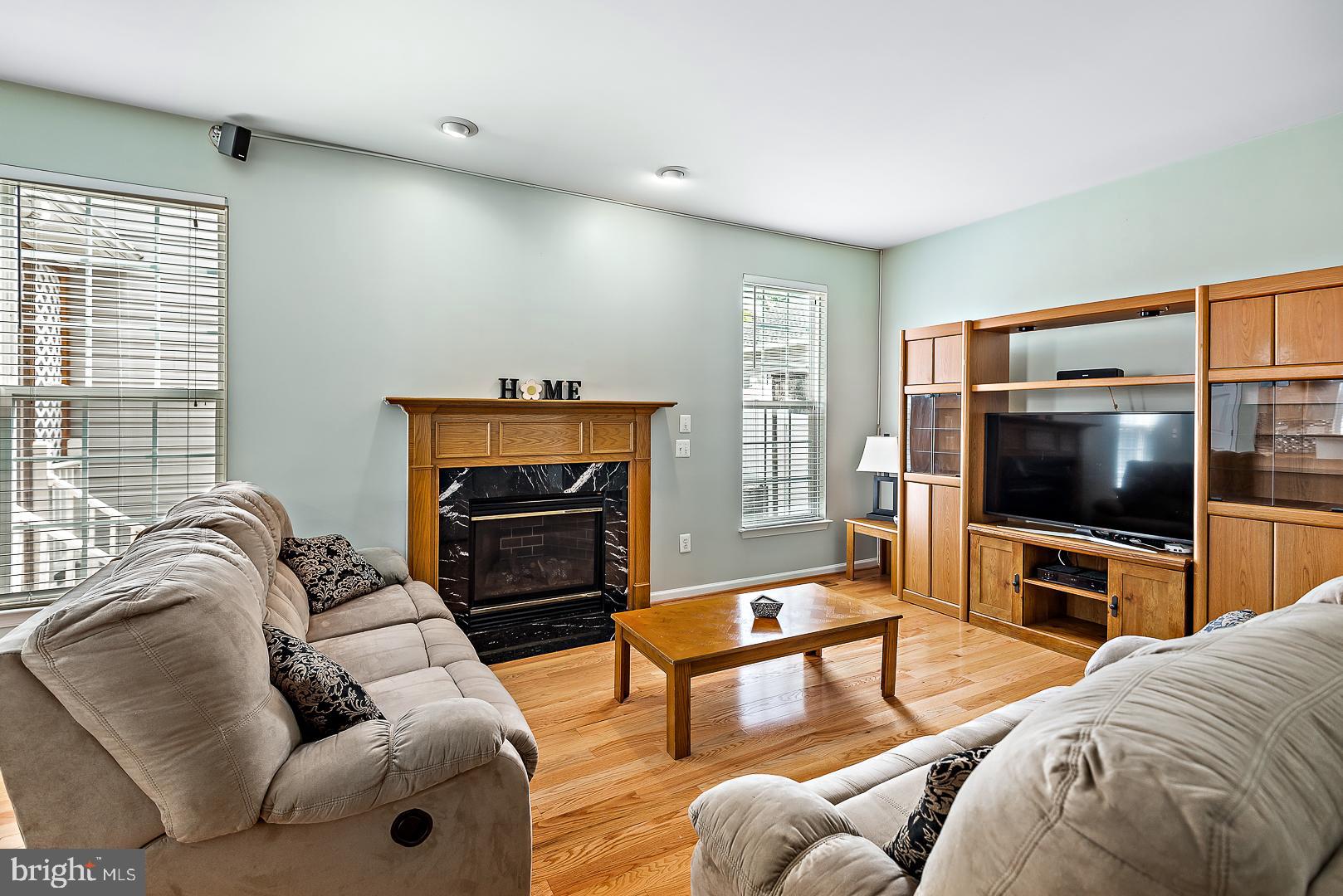 19504 Bowman Ridge Drive Germantown, MD 20874 - Photo 22 of 33 Family Room with Fireplace