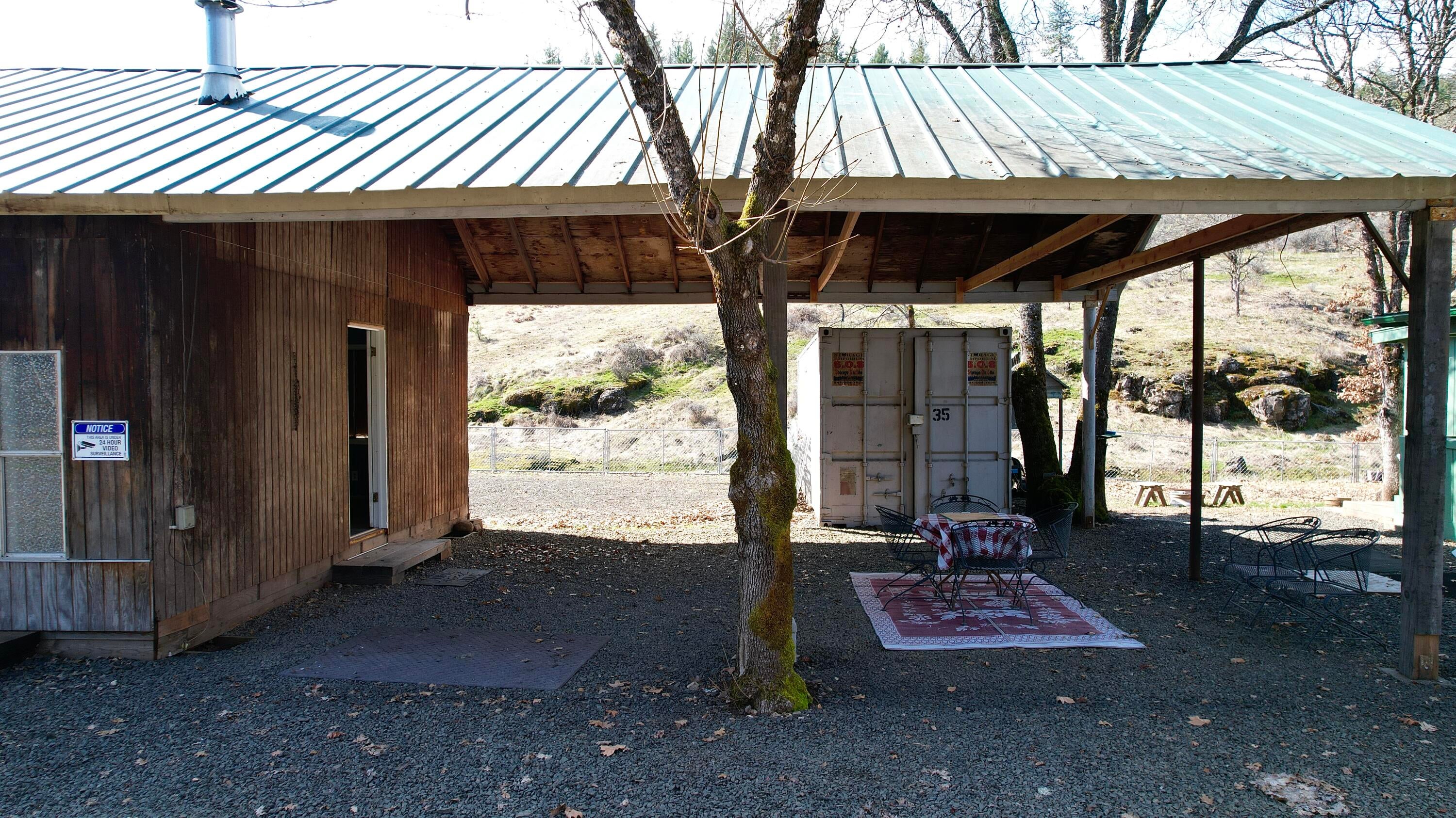 815 Old Trail Creek Road Trail, OR 97541 - Photo 52 of 55 Covered Parking/Office Entrance