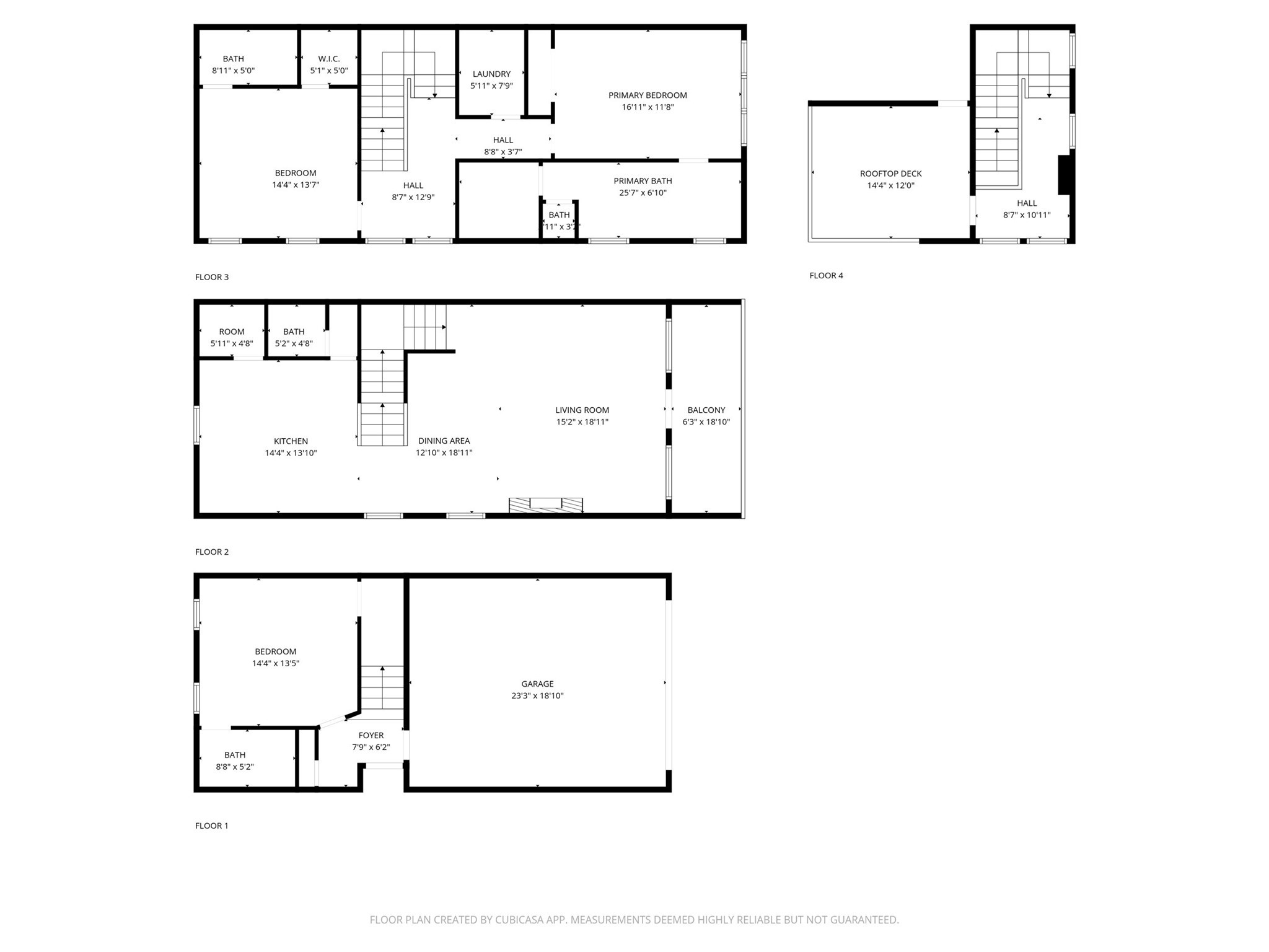 3605 Bremond Street Houston, TX 77004 - Photo 35 of 35 Complete Floor Plan