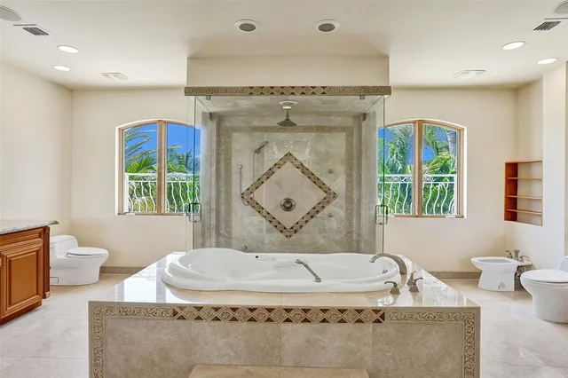 a view of outdoor space swimming pool and furniture