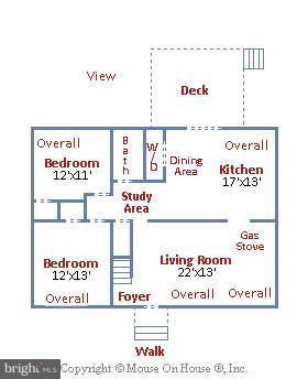 627 Davol Road Stevensville, MD 21666 - Photo 29 of 30 Main Level Floor Plan