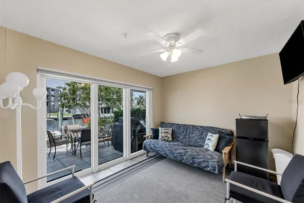 a view of a city with tall buildings