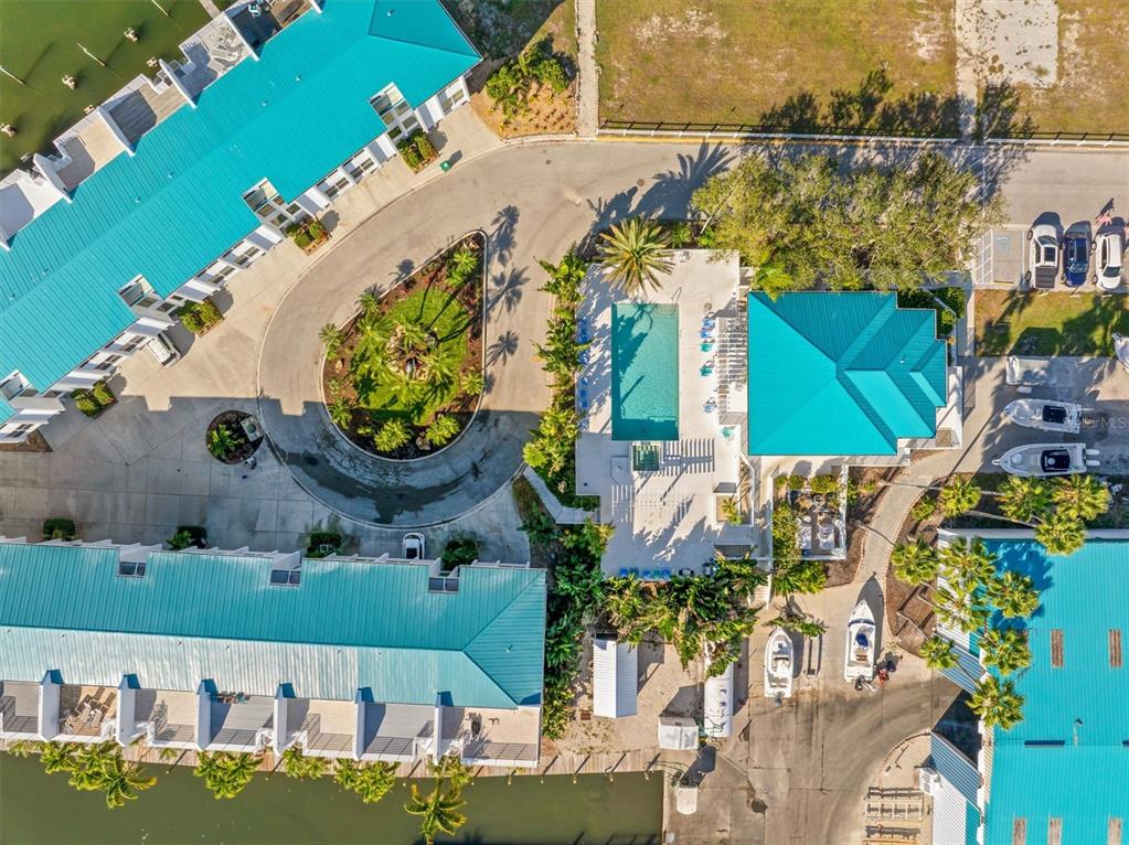 8272 Harborside Circle Englewood, FL 34224 - Photo 30 of 45 an aerial view of a house with a outdoor space