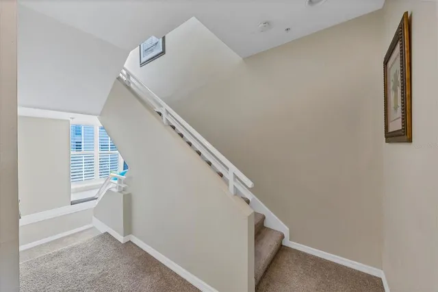 a view of entryway with stairs