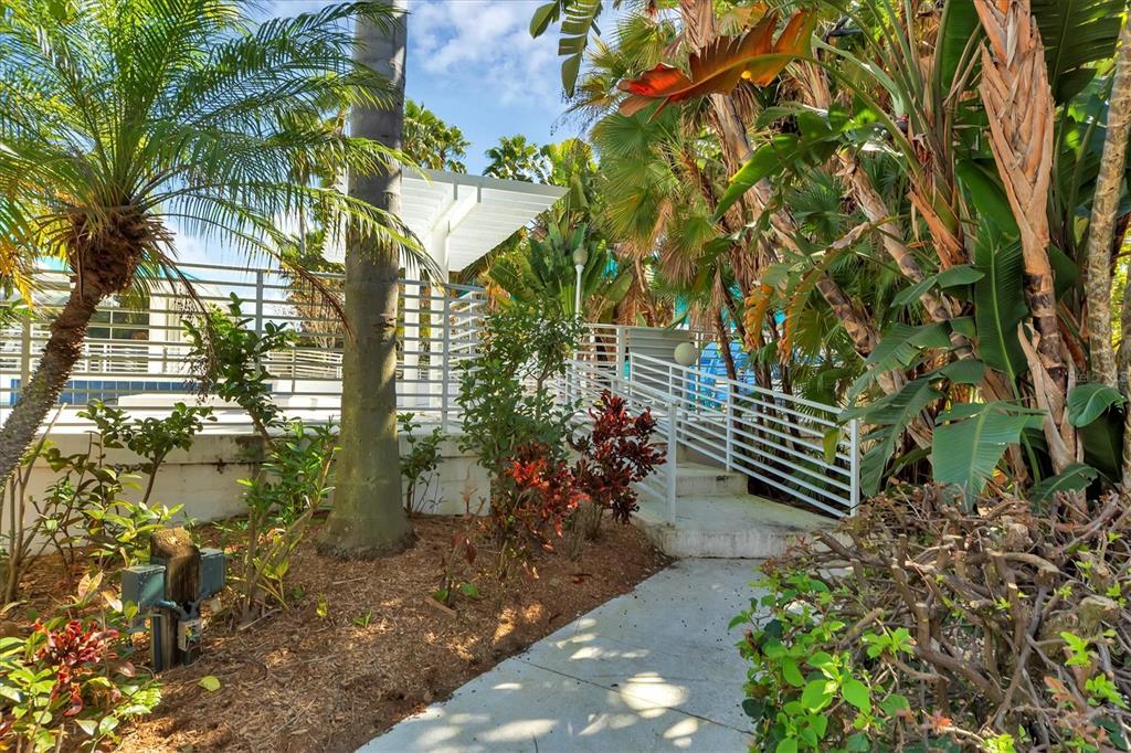 8272 Harborside Circle Englewood, FL 34224 - Photo 48 of 50 a view of a garden