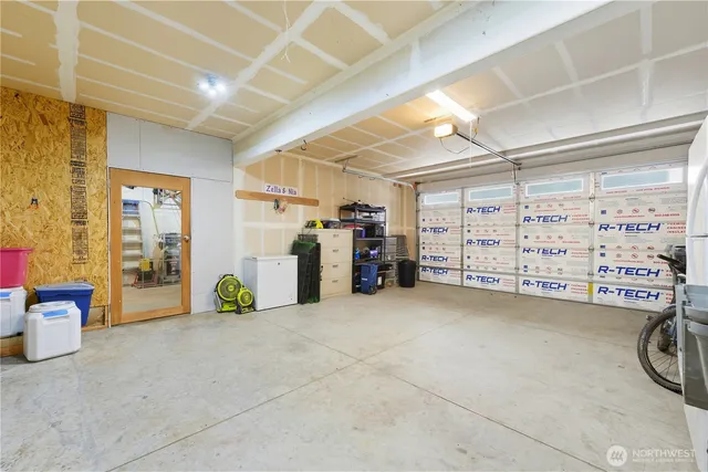 a view of storage and utility room