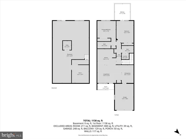 a view of a roof deck with table and chairs