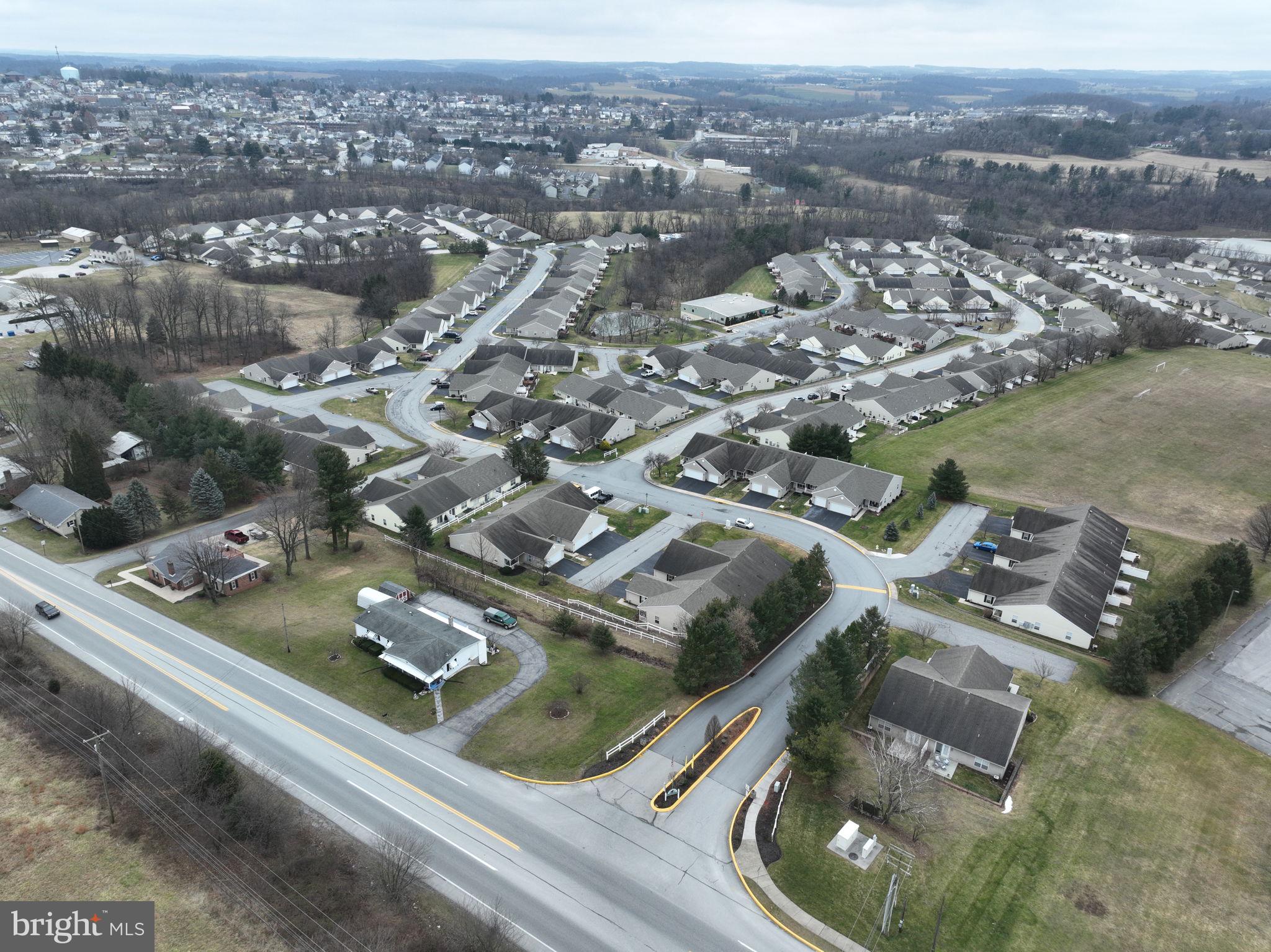 99 Furlong Way, Unit 99 Red Lion, PA 17356 - Photo 49 of 49 an aerial view of residential houses with outdoor space
