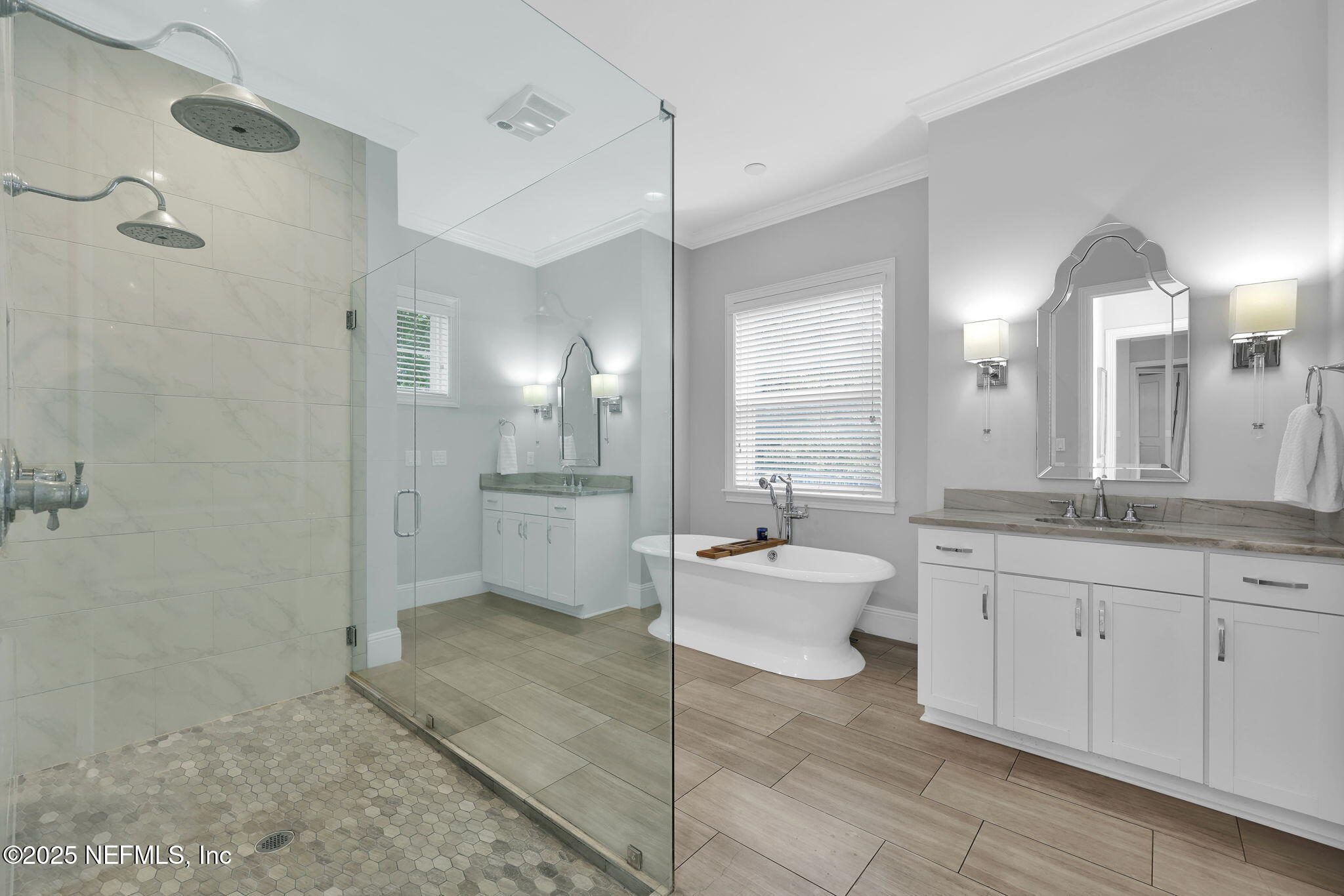 2624 Wrightson Drive Jacksonville, FL 32223 - Photo 33 of 52 a bathroom with a granite countertop sink mirror and toilet