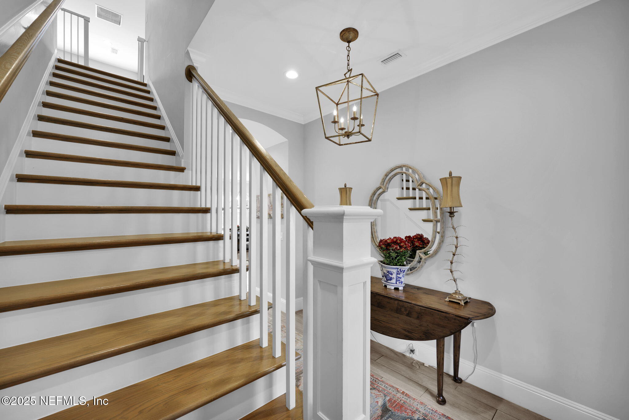2624 Wrightson Drive Jacksonville, FL 32223 - Photo 41 of 52 a view of entryway and hall with wooden floor
