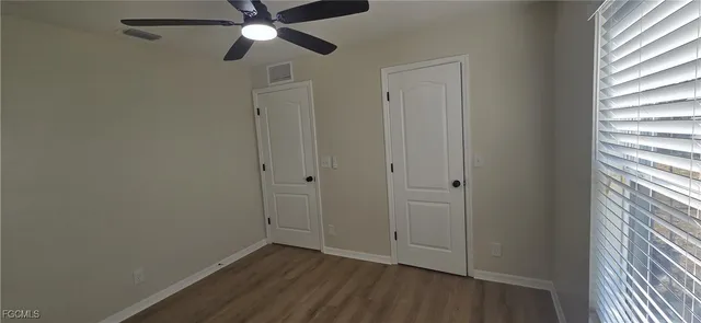 a view of empty room