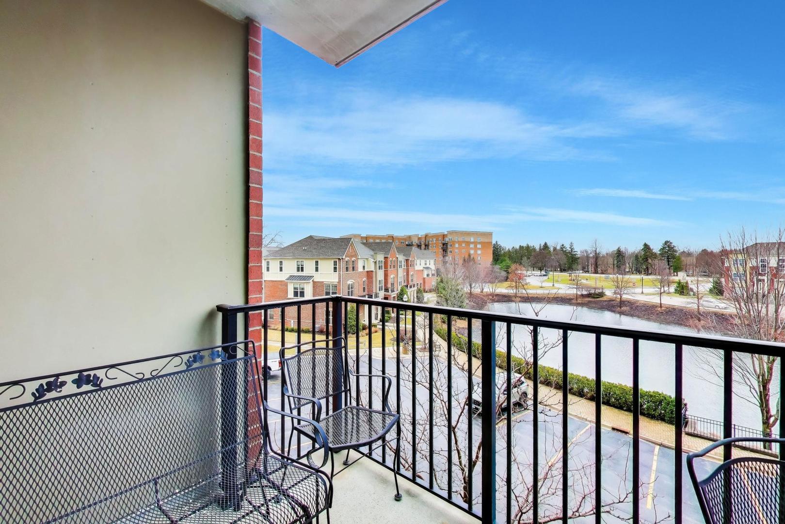 1199 East Port Clinton Road, Unit 311 Vernon Hills, IL 60061 - Photo 20 of 23 a view of city from a balcony