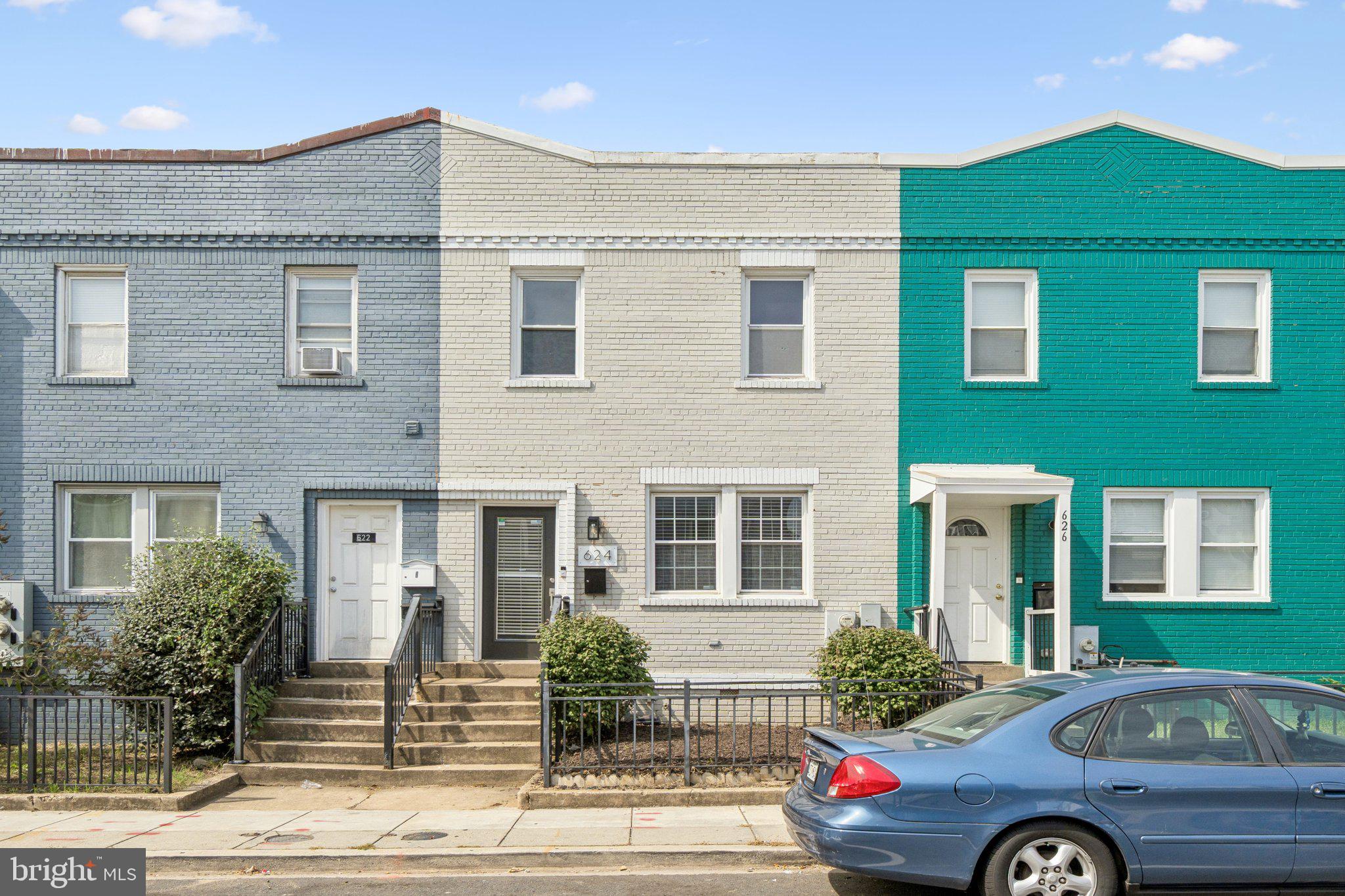 624 19th Street Northeast Washington, DC 20002 - Photo 29 of 29 a front view of a house with parking space