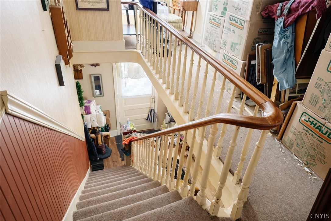 519 Hudson Street Ithaca, NY 14850 - Photo 6 of 7 Stairwell in Main Apartment