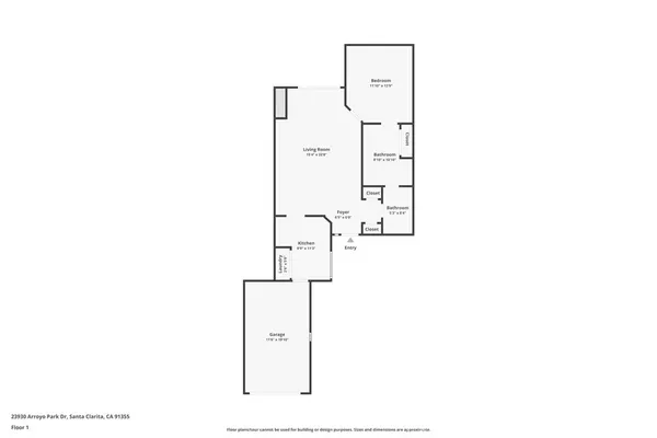 $2,800 | 23930 Arroyo Park Drive, Valencia, CA 91355