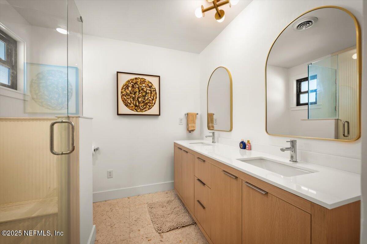 1832 First Street Neptune Beach, FL 32266 - Photo 33 of 41 Primary bathroom.