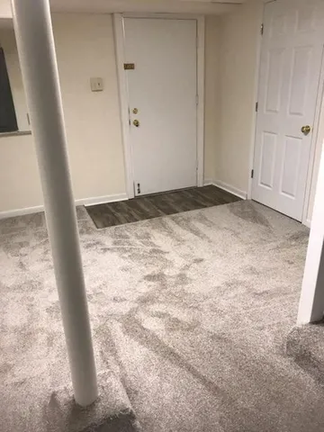 a view of empty room