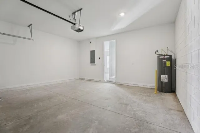 a view of a garden from a windows