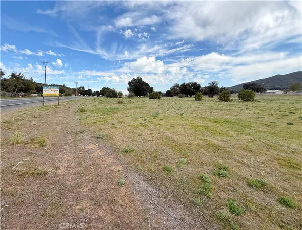 a view of an outdoor space and a yard