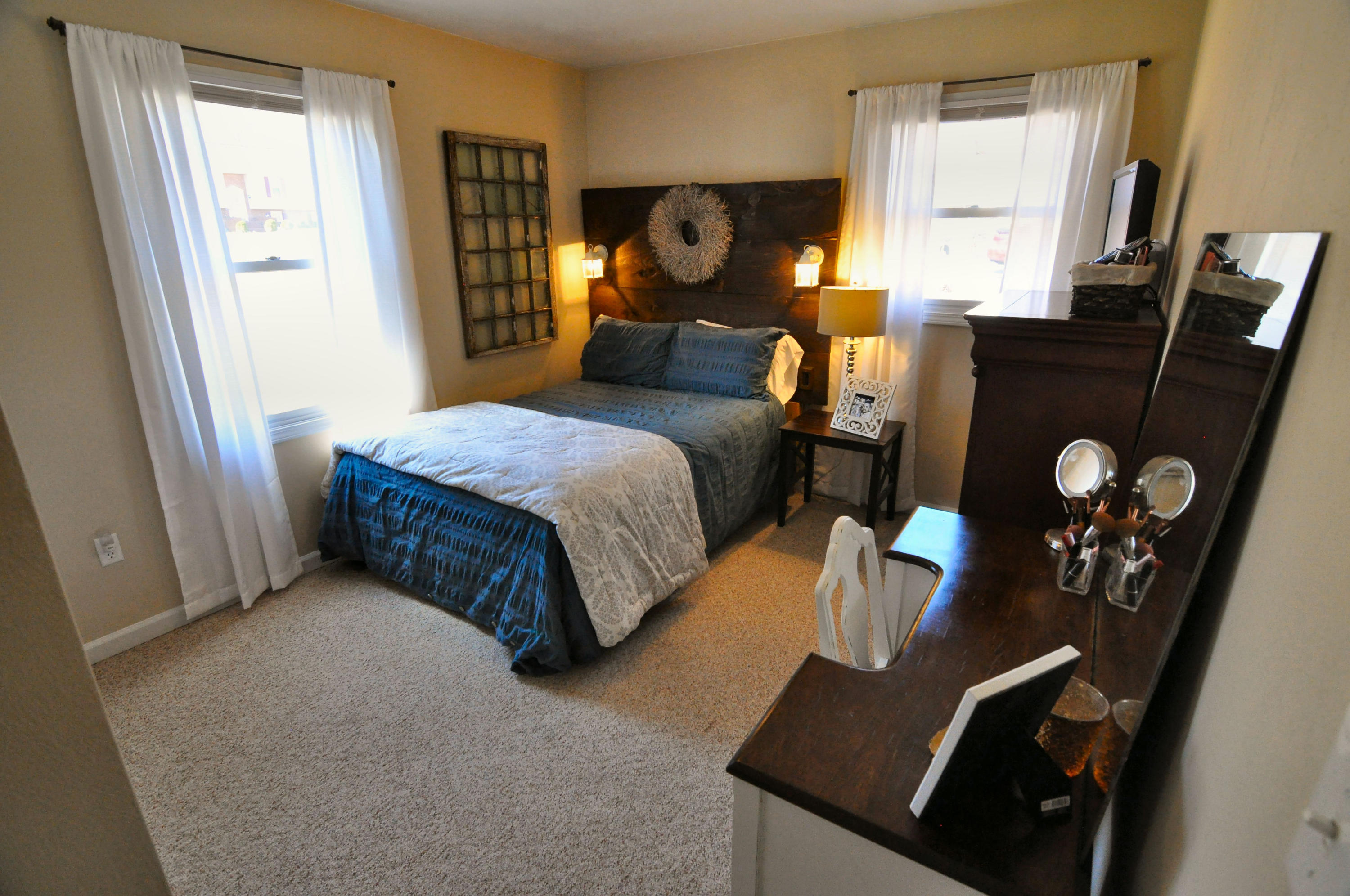 2750 Sandy Level Road Goodview, VA 24095 - Photo 18 of 20 a bedroom with bed and window