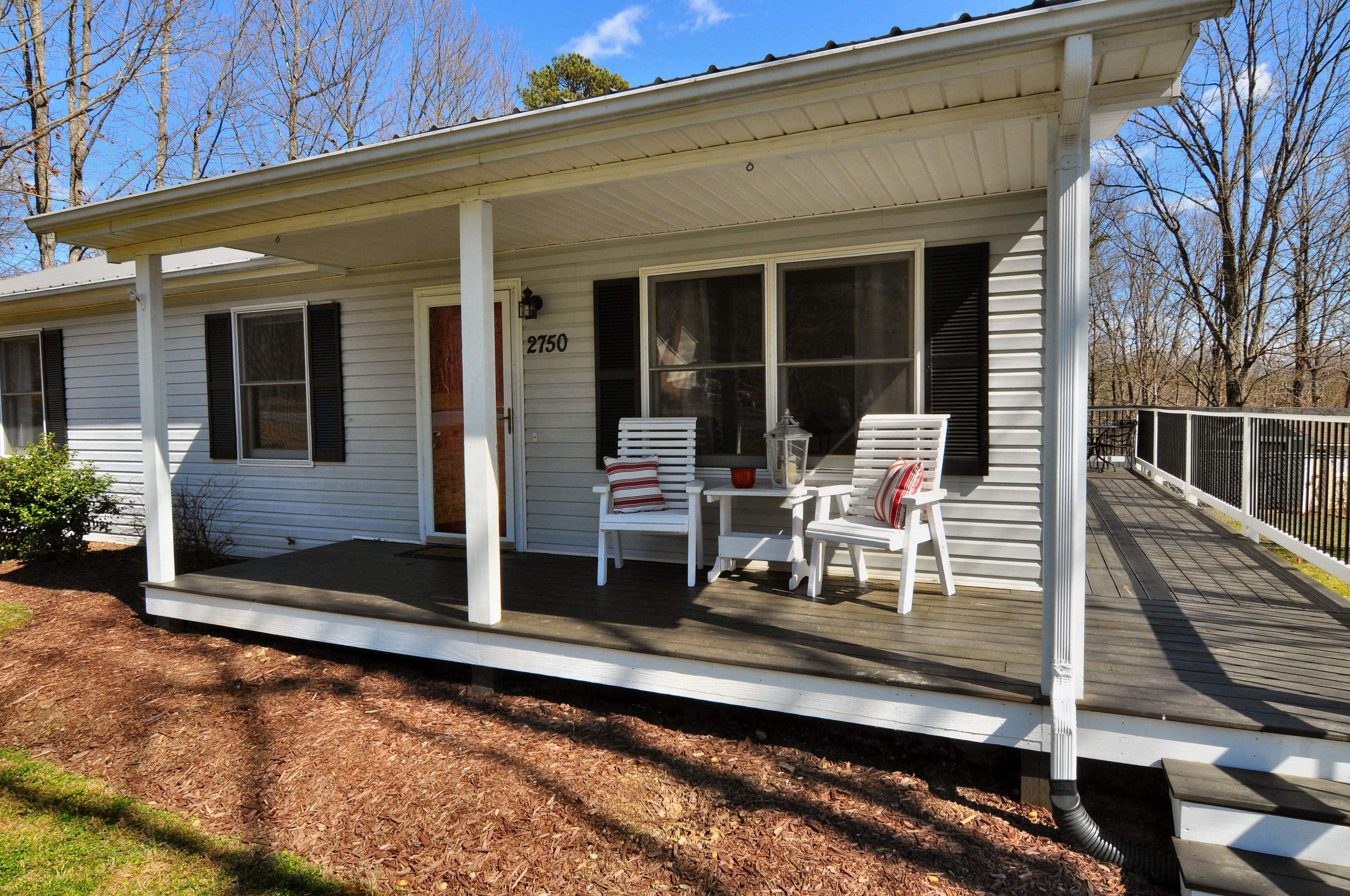 2750 Sandy Level Road Goodview, VA 24095 - Photo 4 of 20 a view of two chairs in patio