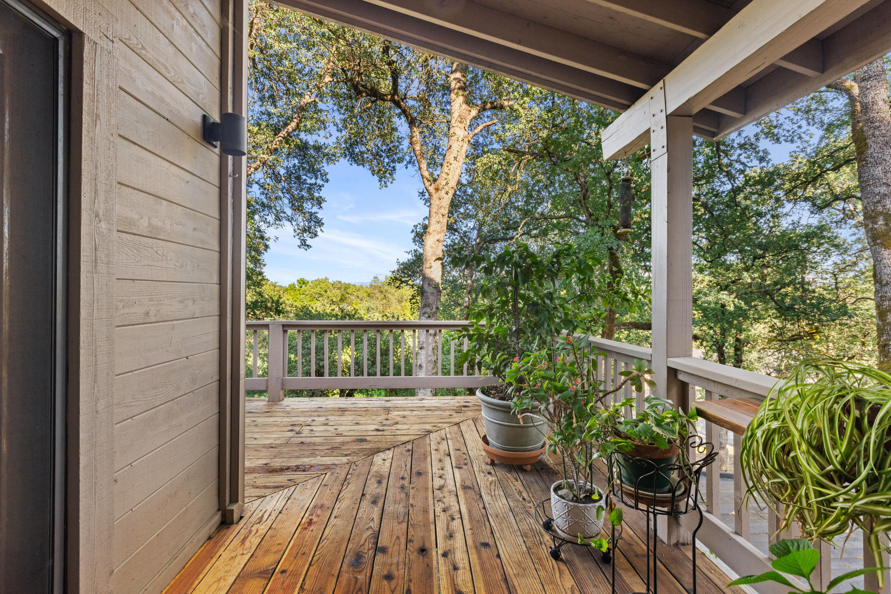 8972 Maynard Road Palo Cedro, CA 96073 - Photo 42 of 54 Side Deck Off Living Room