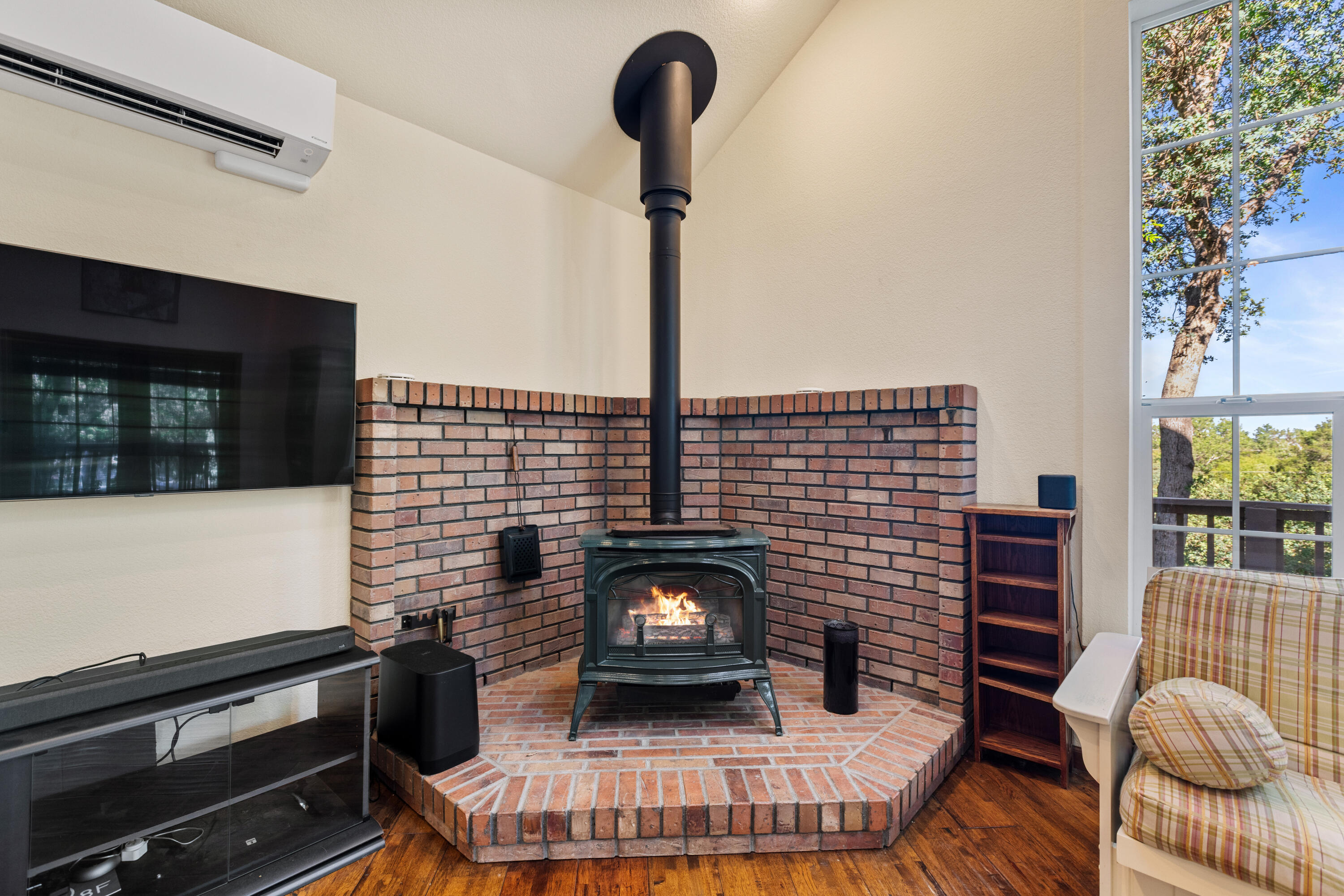 8972 Maynard Road Palo Cedro, CA 96073 - Photo 8 of 54 Living Room Fireplace
